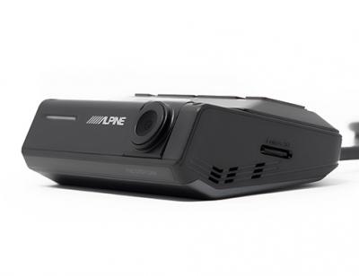 Alpine Premium 1080P Night Vision Dash Camera Bundle With Built-In Drive Assist - DVR-C320R