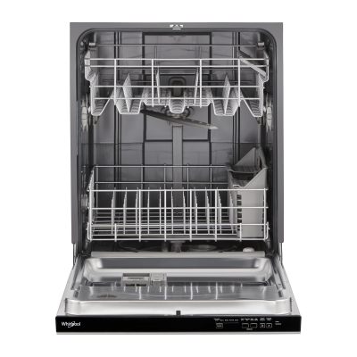 24" Whirlpool 55 DBA Quiet Dishwasher with Adjustable Upper Rack - WDP560HAMZ