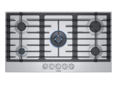 Bosch 800 Series Gas Cooktop in Stainless Steel - NGM8657UC