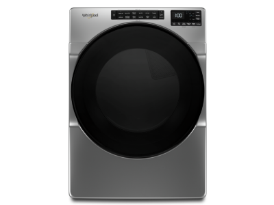 27" Whirlpool 7.4 Cu. Ft. Electric Wrinkle Shield Dryer with Steam - YWED6605MC