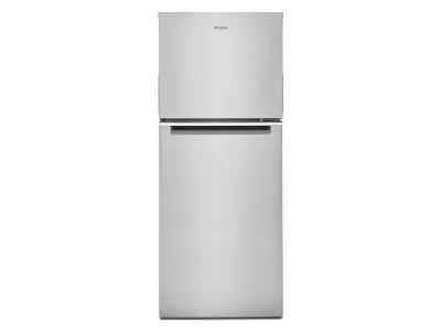 24" Whirlpool 11.6 Cu. Ft. Top-Freezer Refrigerator In Fingerprint Resistant Stainless Steel - WRT312CZJZ