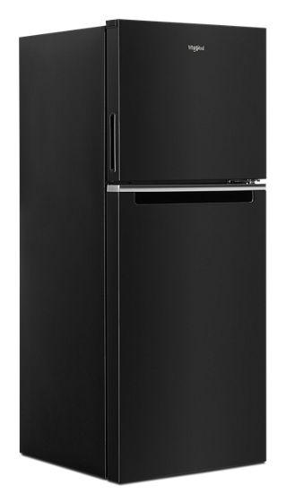 24" Whirlpool 11.6 Cu. Ft. Top-Freezer Refrigerator In Black - WRT312CZJB