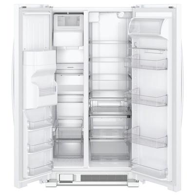 36" Whirlpool 24.55 Cu. Ft. Full-Depth Side-by-Side Refrigerator - WRS325SDHW