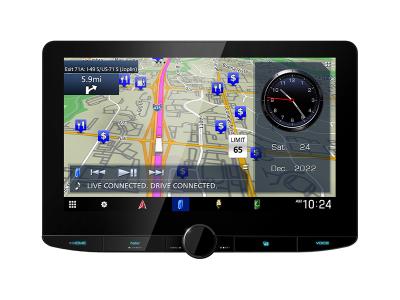 Kenwood 10.1 Inch GPS Navigation System Multimedia Receiver - DNR1008RVS