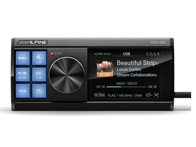 Alpine Status Hi-Resolution Digital Media Player - HDS-990