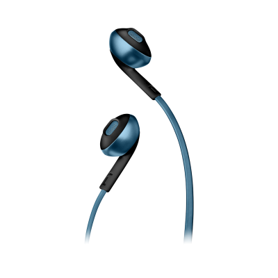 JBL TUNE 205BT Wireless Earbud Headphones In Blue - JBLT205BTBLUAM