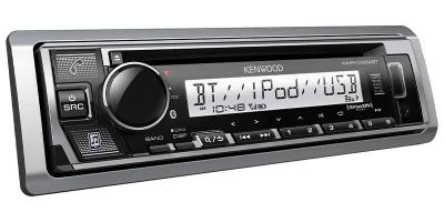 Kenwood CD-Receiver with Bluetooth & Conformal Coating - KMR-D382BT