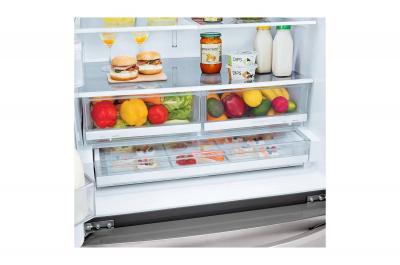 36" LG 28 Cu. Ft. French Door Refrigerator with Slim SpacePlus Ice  - LRFS28XBS