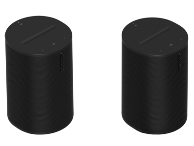 Sonos Era 100 2 Room Smart Speaker Set in Black - 2-Room Set with Era 100 (B)