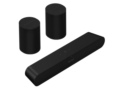 Sonos Surround Set with Ray Soundabar and Era 100 Smart Speaker - Surround Set (Ray Era 100) (B)