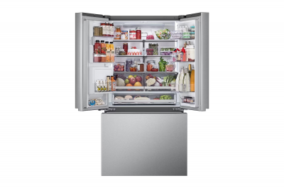 36" LG 26 Cu. Ft. Counter-Depth MAX French Door Refrigerator with Four Types of Ice - LRYXC2606S