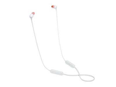 JBL TUNE 115BT Wireless In-Ear Headphones In White - JBLT115BTWHTAM