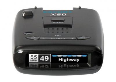 Escort Radar Or Laser Detector With Multi Color Display - X80