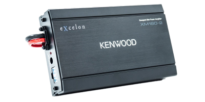 Kenwood 2 Channel Excelon Power Amplifier For 98-13 Harley-Davidson Motorcycles - XM160-2-98