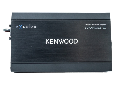 Kenwood 2 Channel Excelon Power Amplifier For 98-13 Harley-Davidson Motorcycles - XM160-2-98