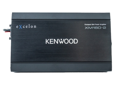 Kenwood 2 Channel Excelon Power Amplifier For 2014 Plus Harley-Davidson Motorcycles - XM160-2