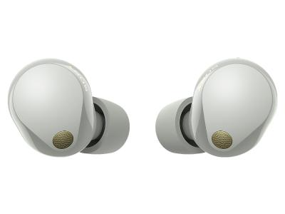 Sony WF-1000XM5 Wireless Noise Cancelling Headphones In Silver - WF1000XM5/S