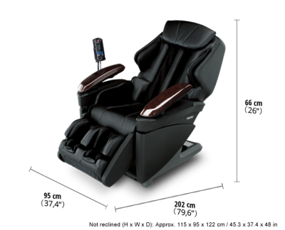 Panasonic Real Pro Ultra Massage Chair In Black - EPMA70K