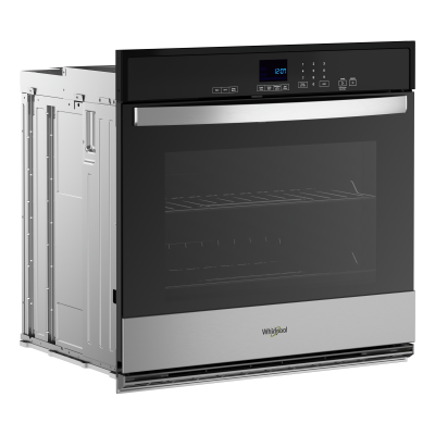 30" Whirlpool 5.0 Cu. Ft. Single Self-Cleaning Wall Oven in Stainless Steel - WOES3030LS