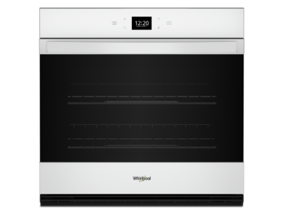 27" Whirlpool 4.3 Cu. Ft. Single Wall Oven with Air Fry in White - WOES5027LW