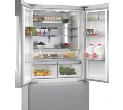 36" Bosch French Door Refrigerator with Counter Depth Interior Water Dispenser - B36CT81ENS