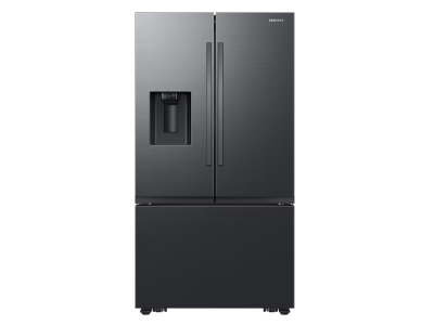 36" Samsung 30.5 Cu. Ft. French 3 Door Refrigerator with External Ice and Water Dispenser - RF32CG5400MTAA