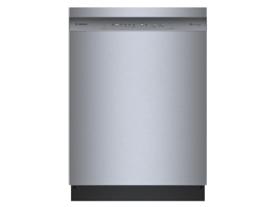 24" Bosch 100 Series 46 dBA Dishwasher in Stainless Steel - SHE5AE75N