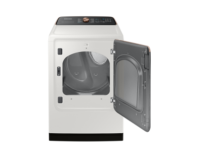 30" Samsung 7.4 cu.ft. 7300 Smart Top Load Dryer with Steam Sanitizebr - DVE55A7300E/AC