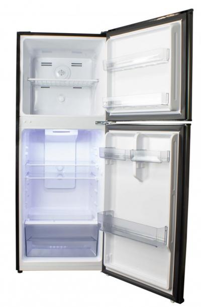 21" Danby 7.0 Cu. Ft. Capacity Apartment Size Fridge Top Mount in Stainless Steel - DFF070B1BSLDB-6