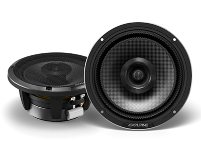 6.5” Alpine Status Hi-Resolution Coaxial Speaker Set- HDZ-65