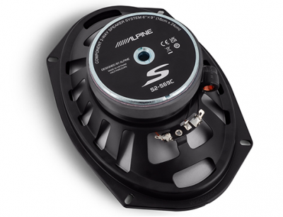 Alpine 6x9 Inch S-Series Component 2-Way Speaker System - S2-S69C