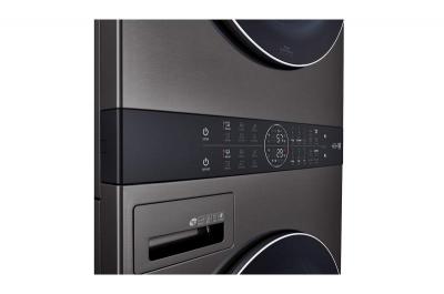 27" LG Single Unit Front Load WashTower with Center Control 5.2 Cu. Ft. Washer and 7.4 Cu. Ft. Gas Dryer - WKGX201HBA