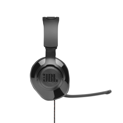 JBL Quantum 200 Wired Over-Ear Gaming Headset with Flip-Up Mic - JBLQUANTUM200BLKAM