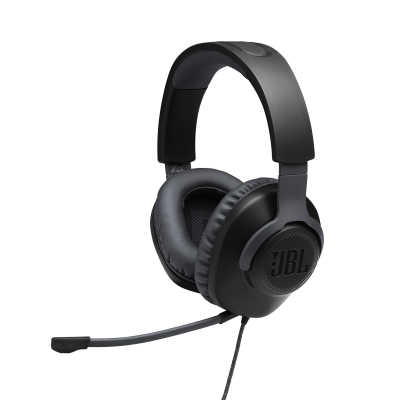 JBL Quantum 100 Wired Over-Ear Gaming Headset - JBLQUANTUM100BLKAM