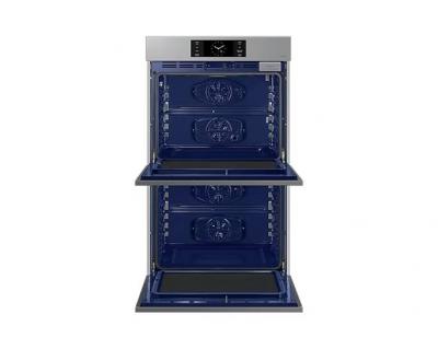 30" Samsung 10.2 cu. ft. Double Wall Oven with Steam Cook - NV51CG700DSRAA