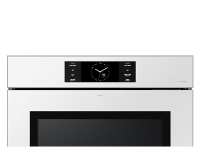 30" Samsung 5.1 Cu. Ft. Bespoke 7 Series Single Wall Oven in White - NV51CB700S12AA