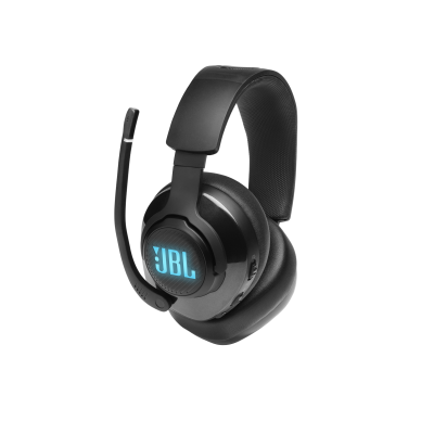 JBL Quantum 400 USB Over-Ear Gaming Headset with Game-Chat Dial - JBLQUANTUM400BLKAM