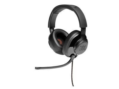 JBL Quantum 300 Hybrid Wired Over-Ear Gaming Headset with Flip-Up Mic - JBLQUANTUM300BLKAM