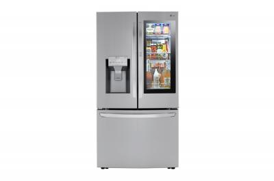 36" LG 3-Door French-Style Smart Refrigerator with InstaView Door-in-Door  - LRFVC2406S