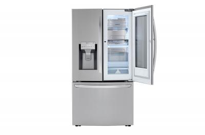 36" LG 3-Door French-Style Smart Refrigerator with InstaView Door-in-Door  - LRFVC2406S