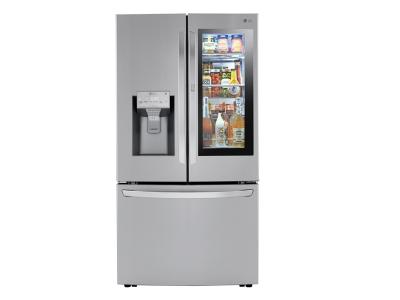 36" LG 3-Door French-Style Smart Refrigerator with InstaView Door-in-Door  - LRFVC2406S