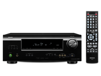 Denon 5.1 Channel Home Theater Receiver with 3D-Ready HDMI Switching - AVR-391