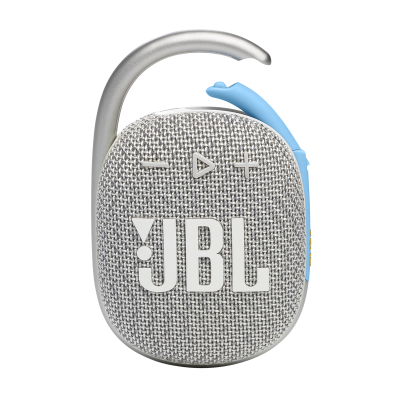 JBL Ultra-portable Waterproof Speaker in White - JBLCLIP4ECOWHTAM