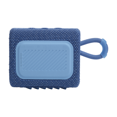 JBL Ultra-portable Waterproof Speaker in Blue - JBLGO3ECOBLUAM