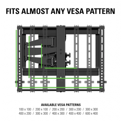 Sanus Full-Motion Wall Mount For 37" - 55" TVs - VMF620