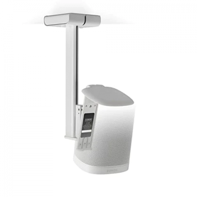 Flexson Ceiling Mount for Sonos One or Play:1 in White - FLXS1CM1011