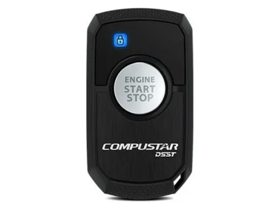 Compustar R3 2 Way 2 Miles LED Remote - 2WR3R-SS