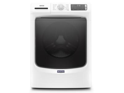 Maytag Stacking Kit and Front Load Washer and Front Load Electric Dryer - W10869845-MHW5630HW-YMED5630HW