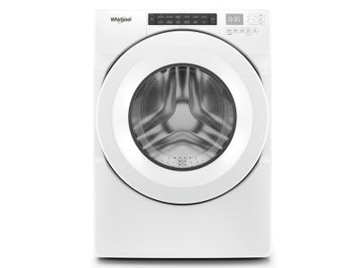 27" Whirlpool Stacking Kit and Front Load Washer and Electric Dryer - W10869845-WFW560CHW-YWED560LHW