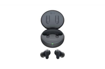 LG TONE Graphene Driver ANC True Wireless Bluetooth Earbuds in Black - T60QB